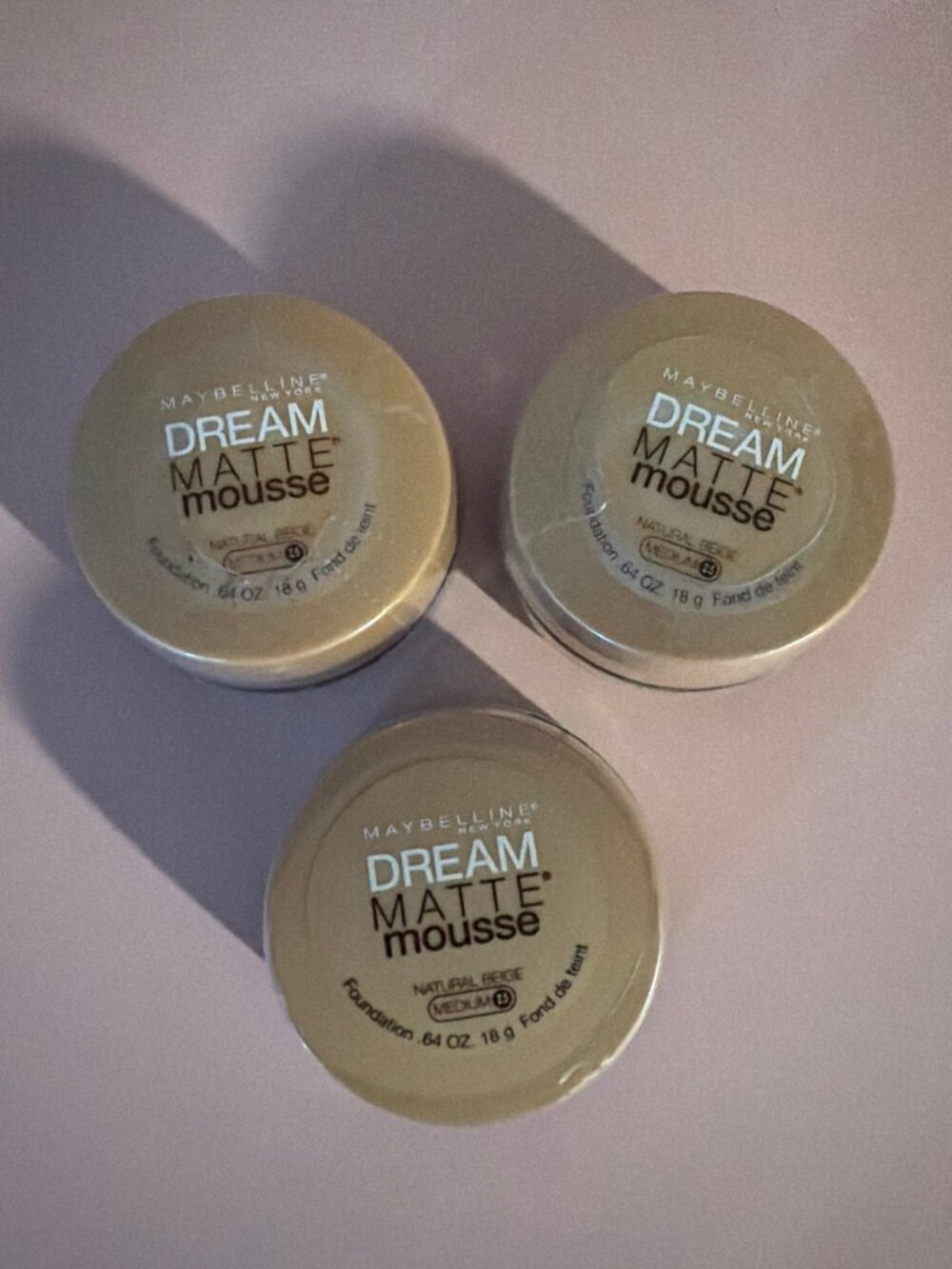 Maybelline Dream Matte Mousse Natural Beige 2.5 x3